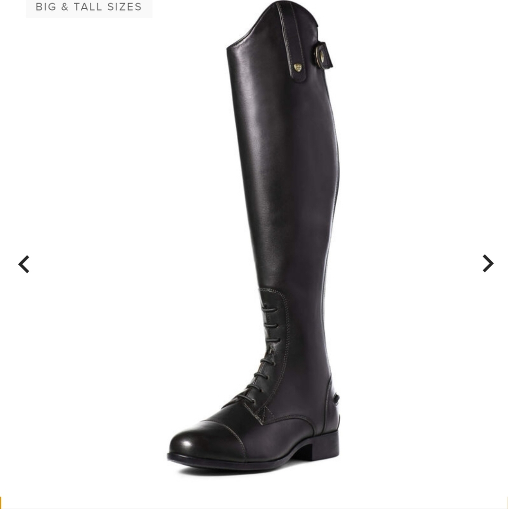 BNWT Ariat Heritage Field Boots w/Zip Size 9B Tall Slim